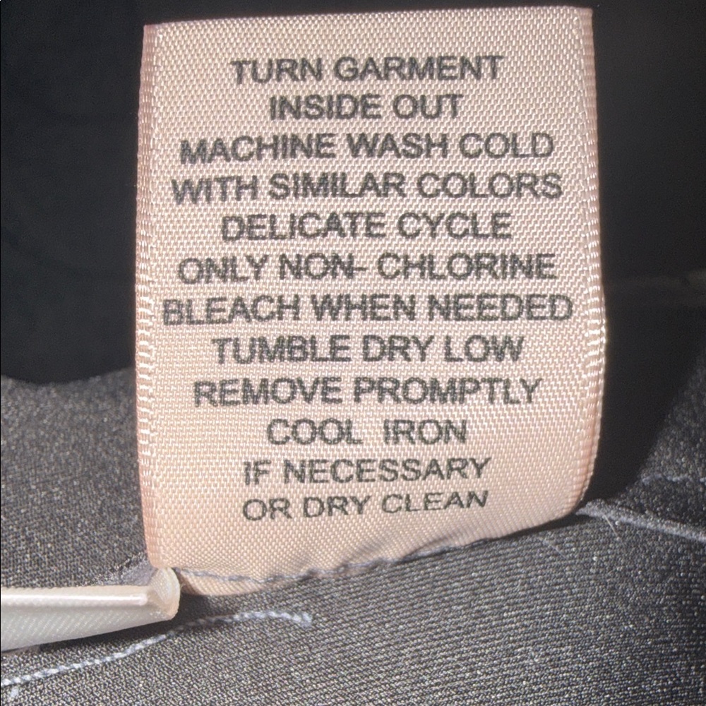 Philosophy Charcoal Leather Jacket - Picture 10 of 10